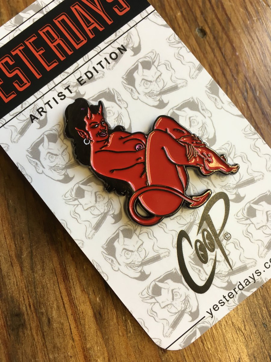 Image of DEVIL GIRL Enamel Pin