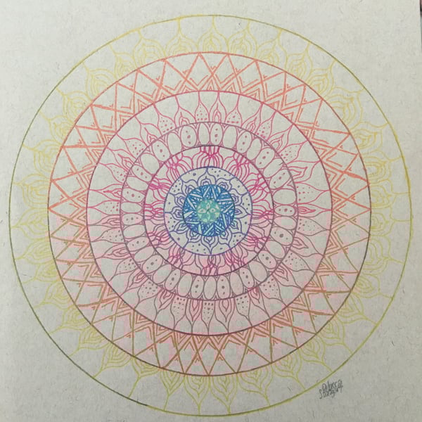 Image of Colorful Mandala