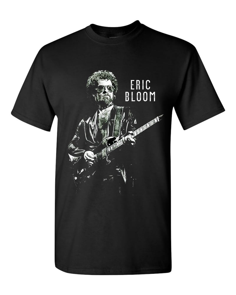 Image of Eric Bloom of Blue Oyster Cult Retro Tee...