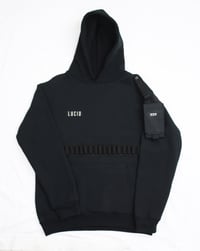 Image 4 of BIOWEAPON HEAVY-DUTY TACTICAL HOODIE - BLACK