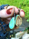 Bluenettle Forest Earrings