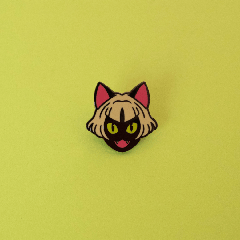 Image of Kitty Witch Enamel Pin