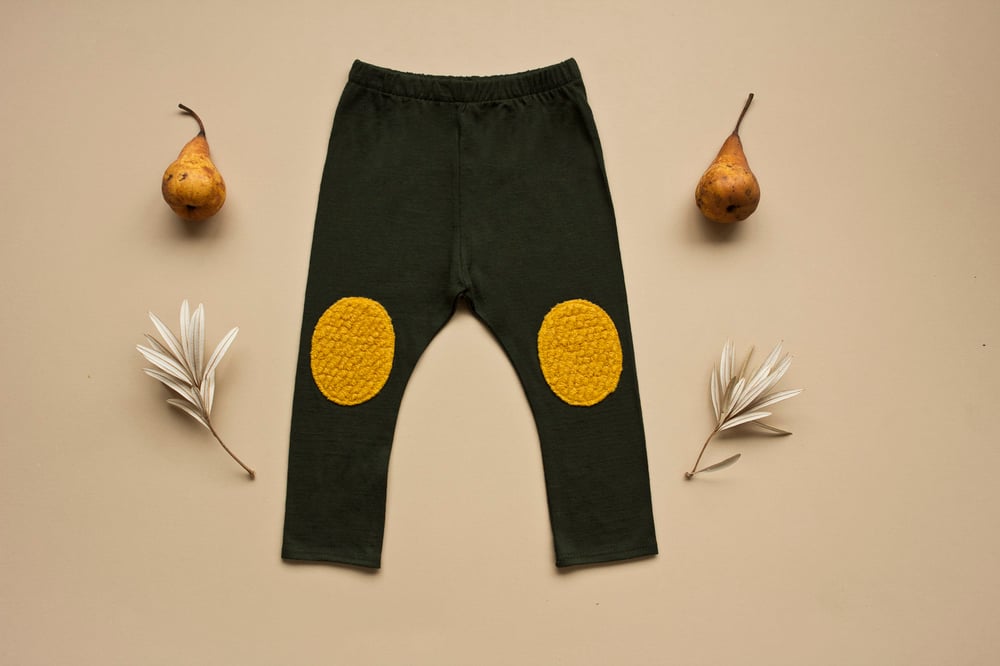 Image of Pine Merino leggings