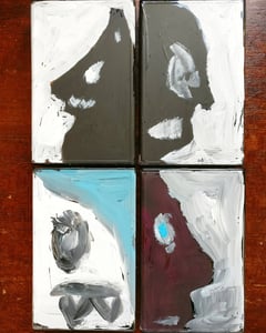 Image of SECOND ALBUM PREVIEW HAND-PAINTED TAPES (VERY LIMITED)