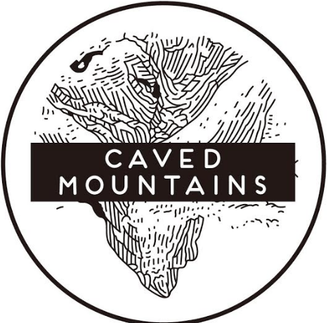 Image of Caved Mountains Pin (White Ice Variant)