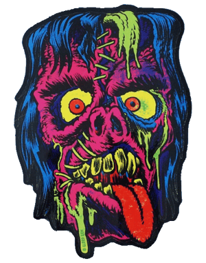 Gory Ghoul Sticker KILL-ROY
