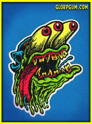 1980's GLORP Wad Sticker