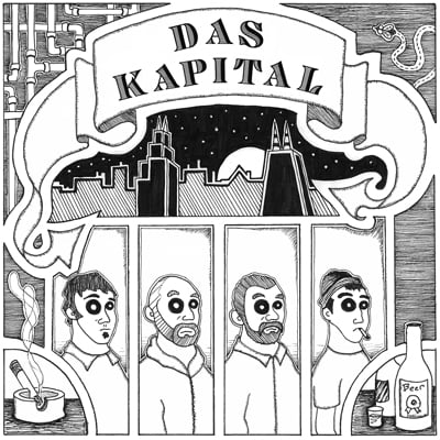 Image of Das Kapital "S/T" 7"