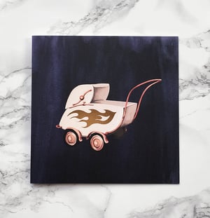 Image of Baby on Board - Large greeting card