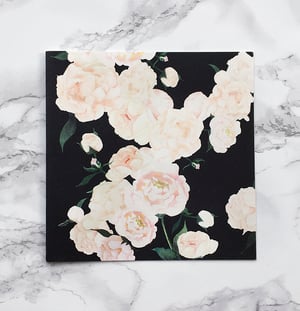 Image of White Peonies - Large greeting card