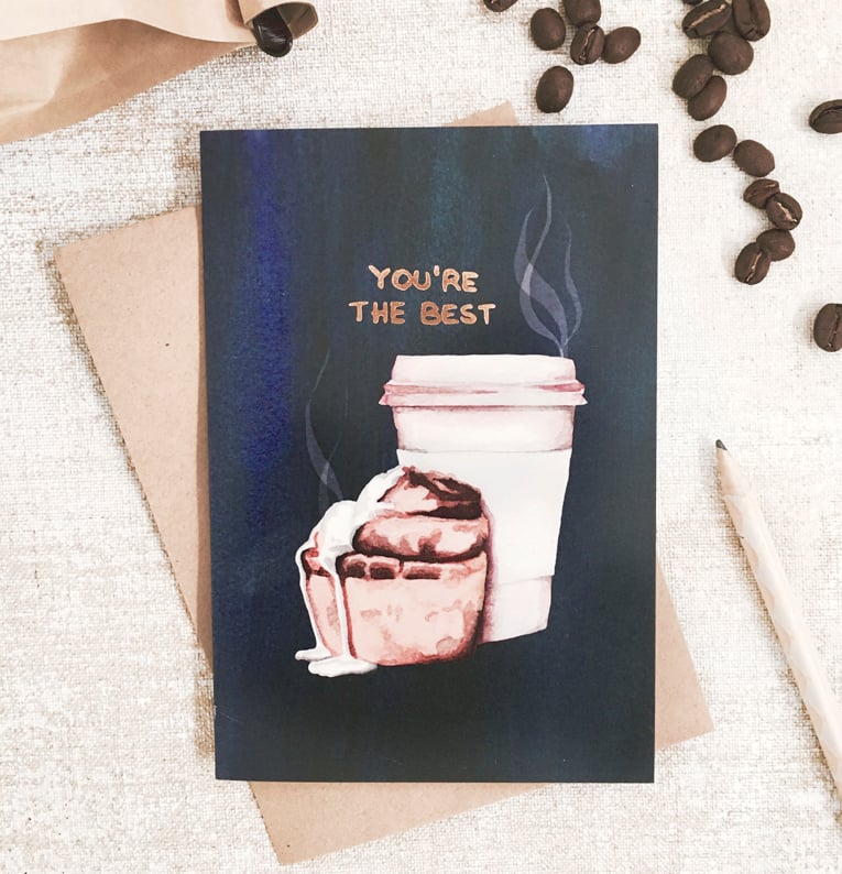 You're the Best - Greeting card