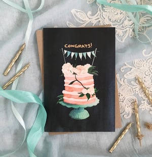 Image of Congrats - Greeting card