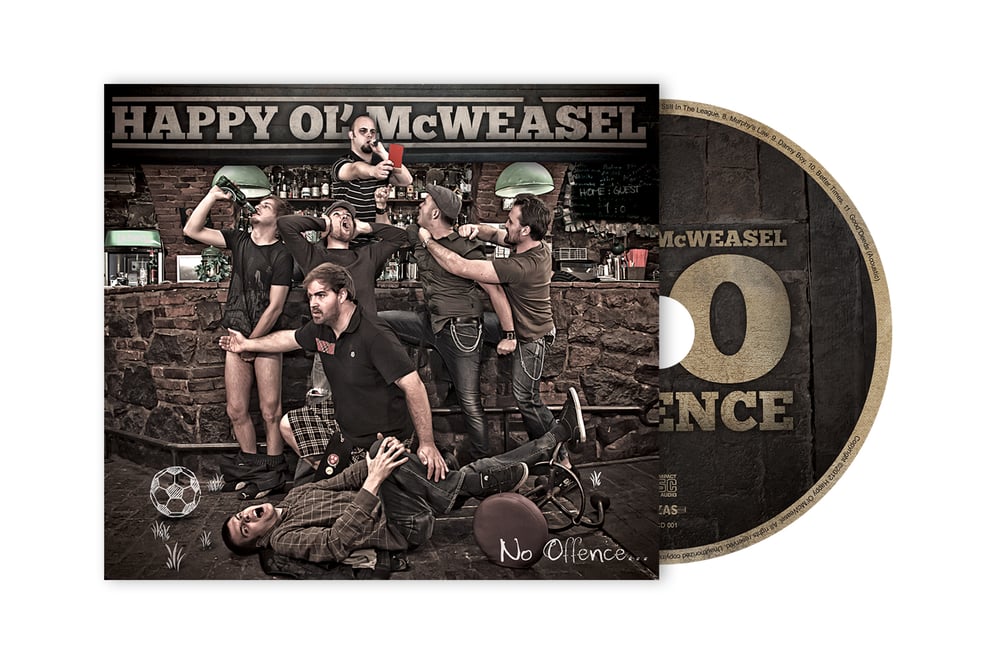 Image of HAPPY OL' McWEASEL - No Offence CD (2012)