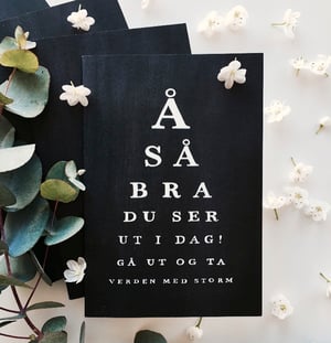 Image of Norwegian Pep Talk - Greeting card