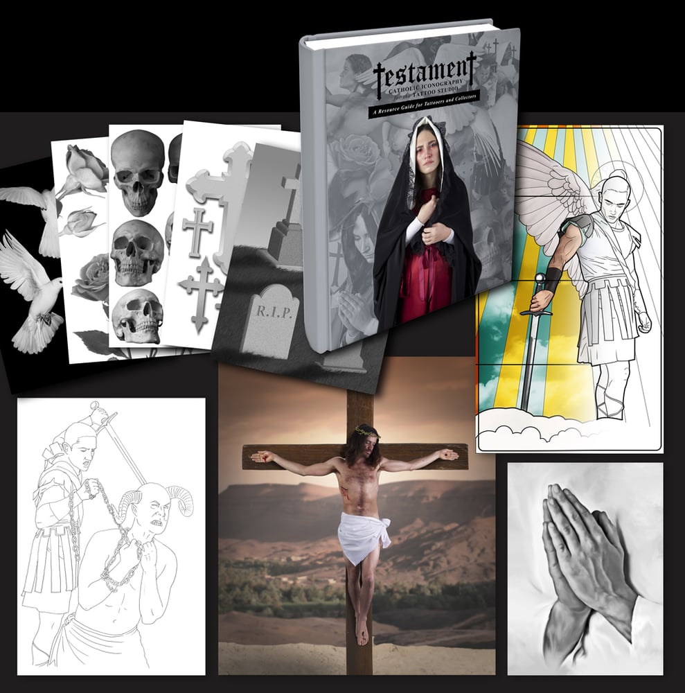Image of Testament: Catholic Iconography for the Tattoo Studio