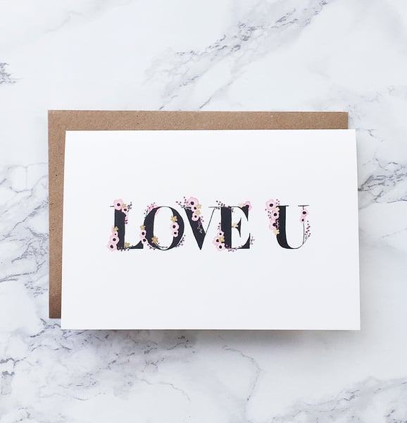 Image of Love - Greeting card