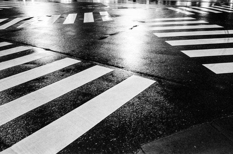 Image of Shibuya Zebra Crossing - 12" x 18"