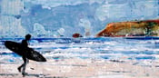 Image of Winter seas and salty air, Polzeath, Cornwall