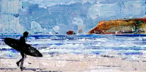 Image of Winter seas and salty air, Polzeath, Cornwall