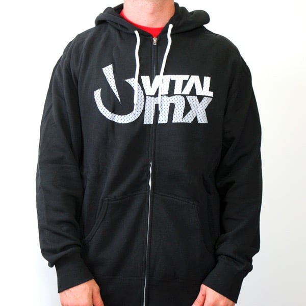 Vital MX Vents Logo Hoody Black Vital Store