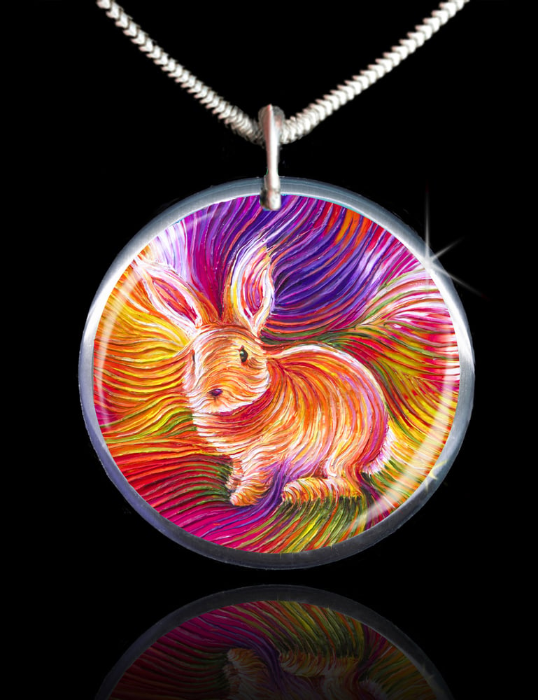 Image of Bunny Love Energy Pendant