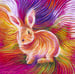 Image of Bunny Love Energy Painting - Gicleee Print