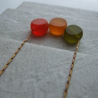 Image 1 of JuJube Necklace - Red/Orange