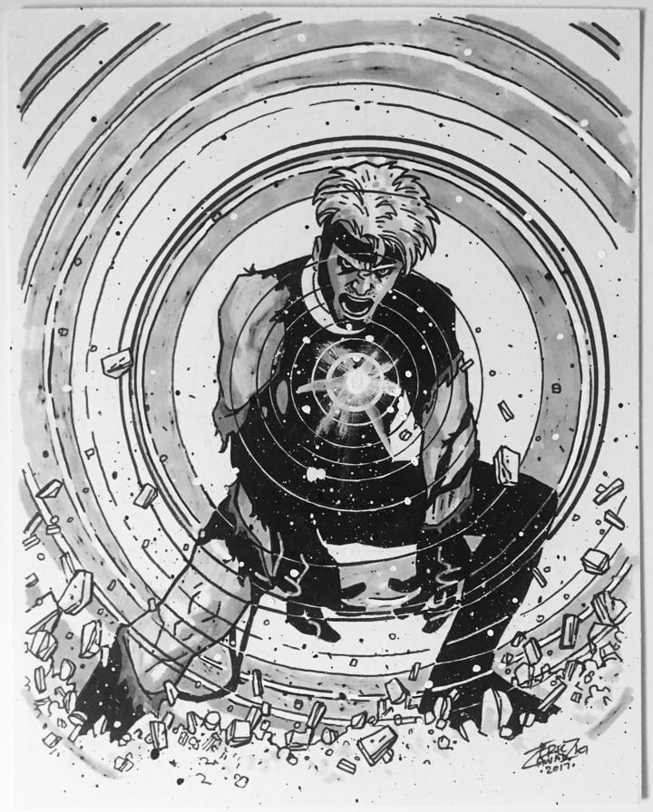 Image of X-Men: Havok Illustration