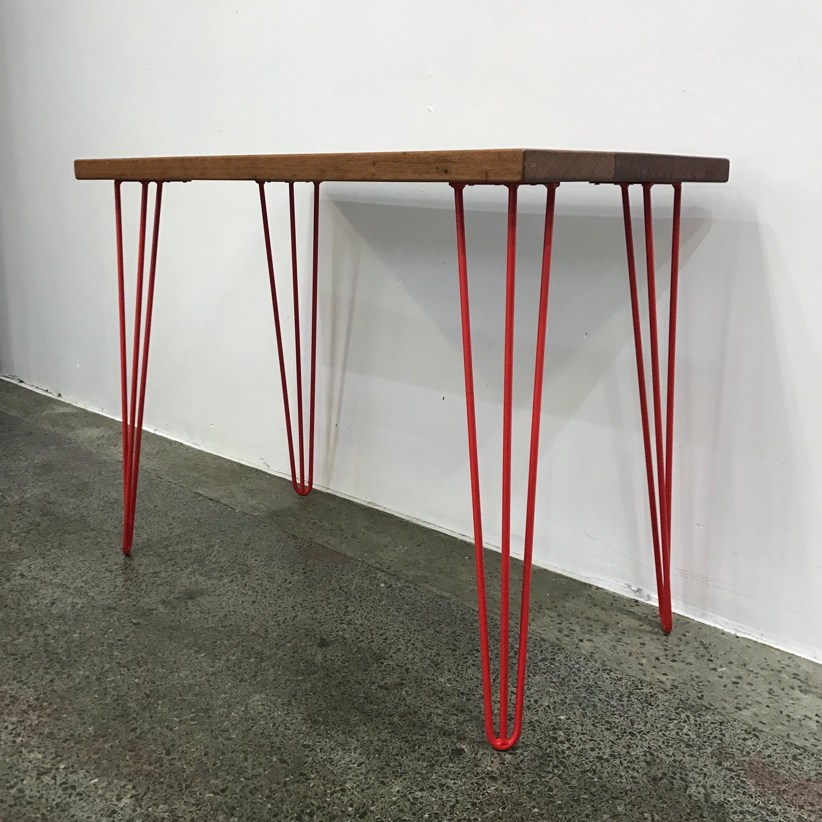 pin leg desk