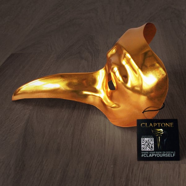 Image of 250 Claptone Masks Gold