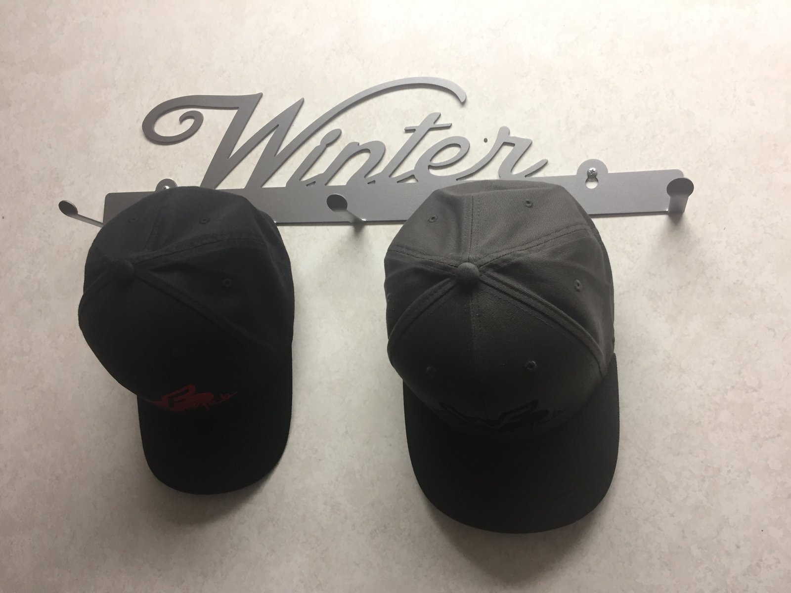 Personalized Hat Rack / Towel Rack / Coat Rack Winter Fab Online