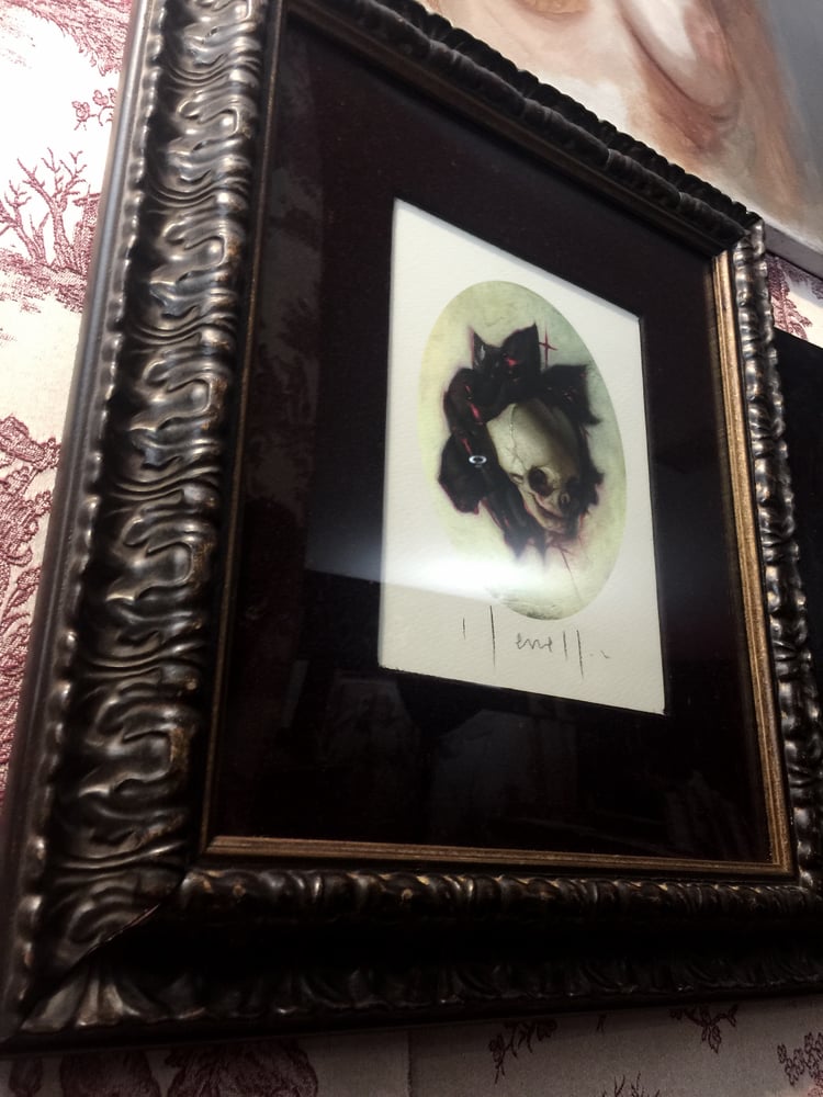 Image of ''LOVE NEVER DIES' - Framed Miniature Open Edition Print
