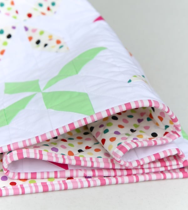 Image of Pinwheel Baby/Child Quilt