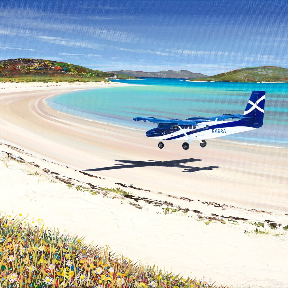Image of Barra airport small print