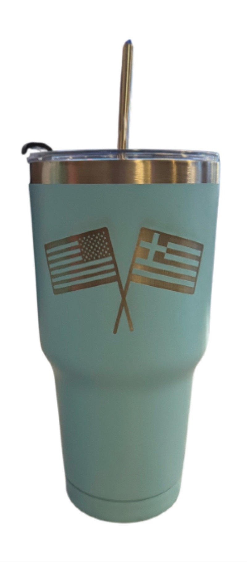 30oz OPA Tumbler (Light Blue)