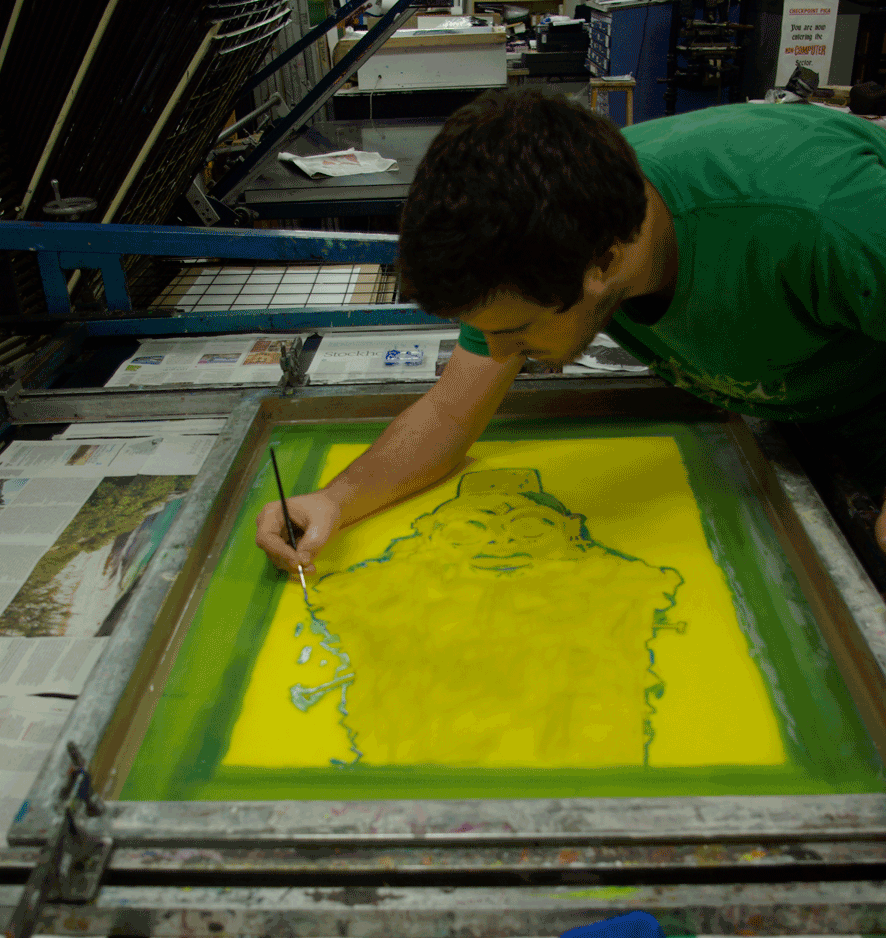 Image of SCREENPRINTING WEEKEND Sat./Sun. 27th. - 28th. Aug. 2022. 10am. - 4.30 pm.