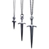 Dagger necklace in sterling silver or gold