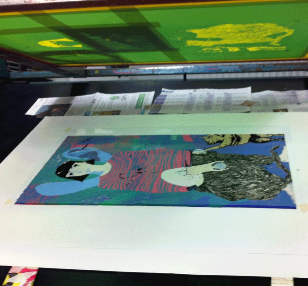 Image of SILKSCREEN SUMMER SCHOOL: Tues. 26th Aug - Thurs 28th. Aug. 2025. 11am. - 5 pm.