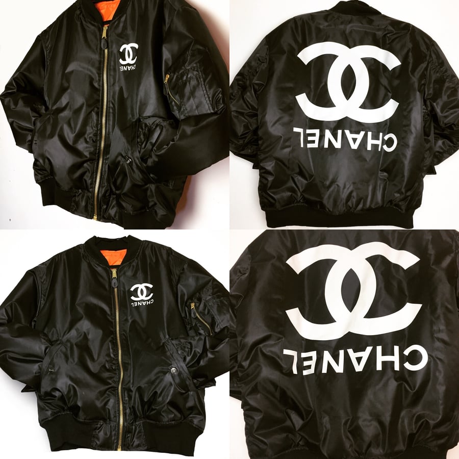 Image of Custom made "CC" Bomber Jacket