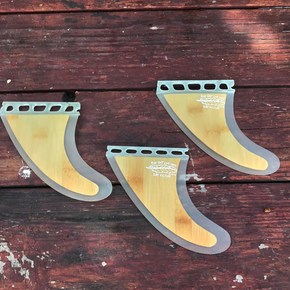 HOT ROD SURF — Surf Fin Series - Surfboard Thruster Fin Set