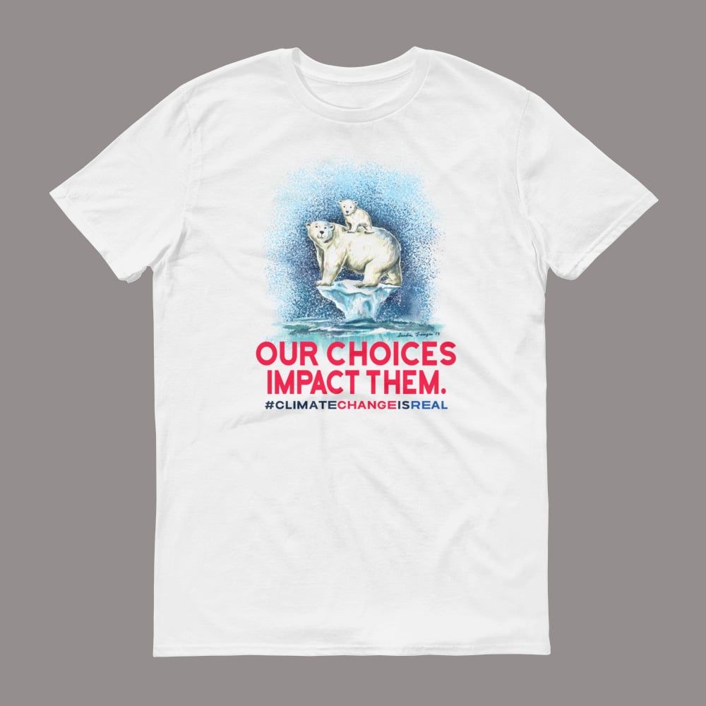 Image of Climate change is real Unisex t-shirt