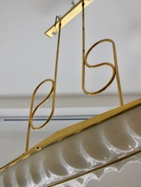Image 4 of Italian Pendant Lights with Moulded Acrylic Shades, 1960s
