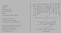 Image 2 of THEATRE of HATE 'Triumph' Long Sleeve