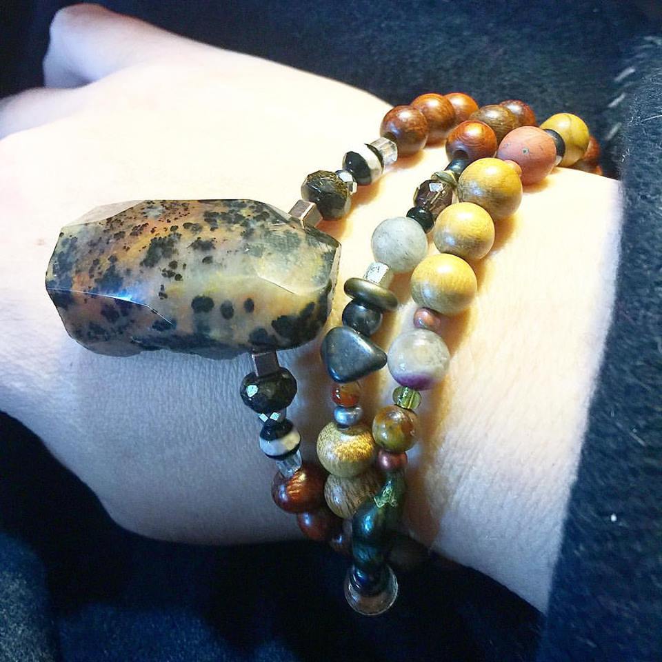 Image of The Supreme Nurturer <3   Jasper Mala with assorted supporting Crystals