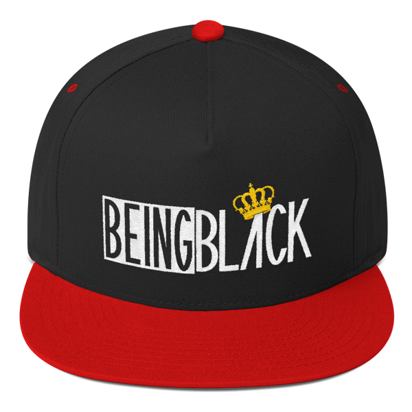 Image of Being Black Queen Snap Back Hat