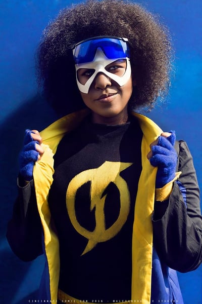 Image of Superhero Static Shock!