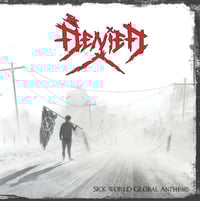 Image 1 of The Denied - Sick world Global anthem LP