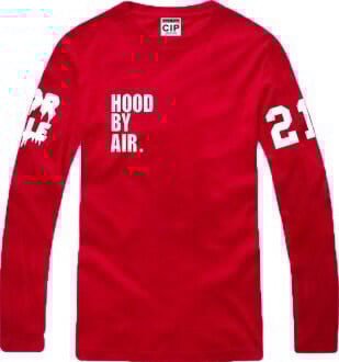 Image of Red Hood By Air Long Sleeve