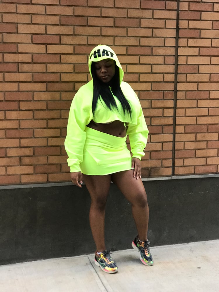 Image of NEON yellow (green) Phat 2 piece