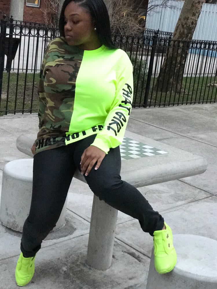 Image of Army/neon split